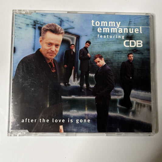 Tommy Emmanuel feat CDB - After The Love Is Gone 3 Track (CD, 1998) Single