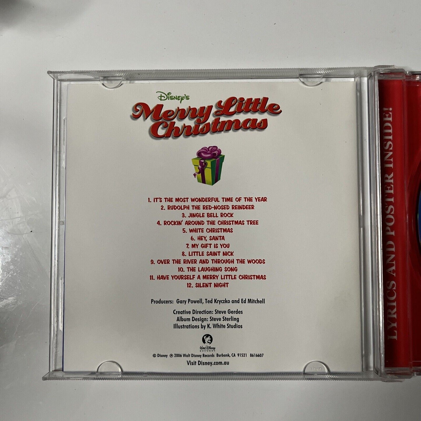 Disney's Merry Little Christmas by Various Artists (CD, 2006)