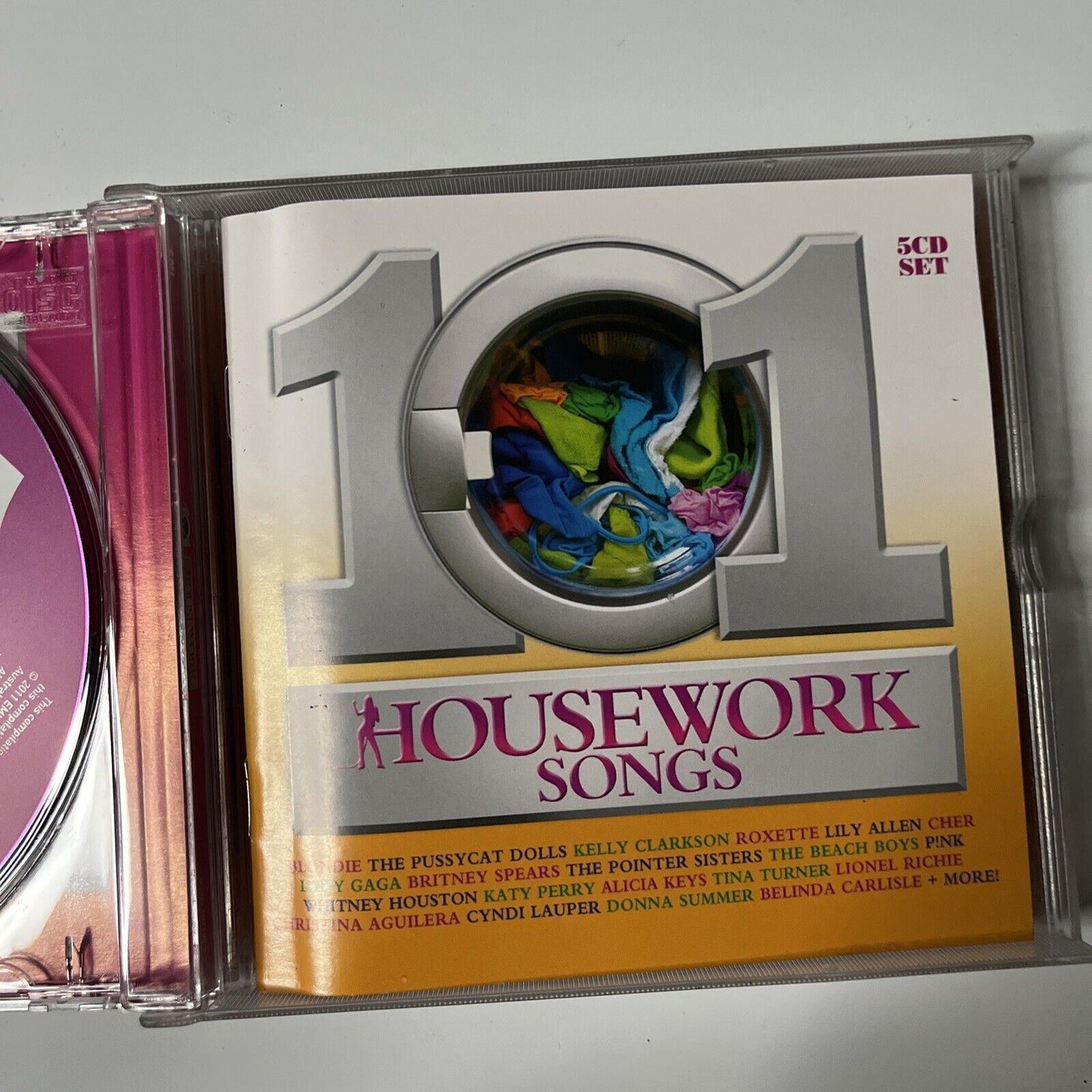 101 Greatest Housework Songs by Various Artists (CD, 2011, 5-Disc)