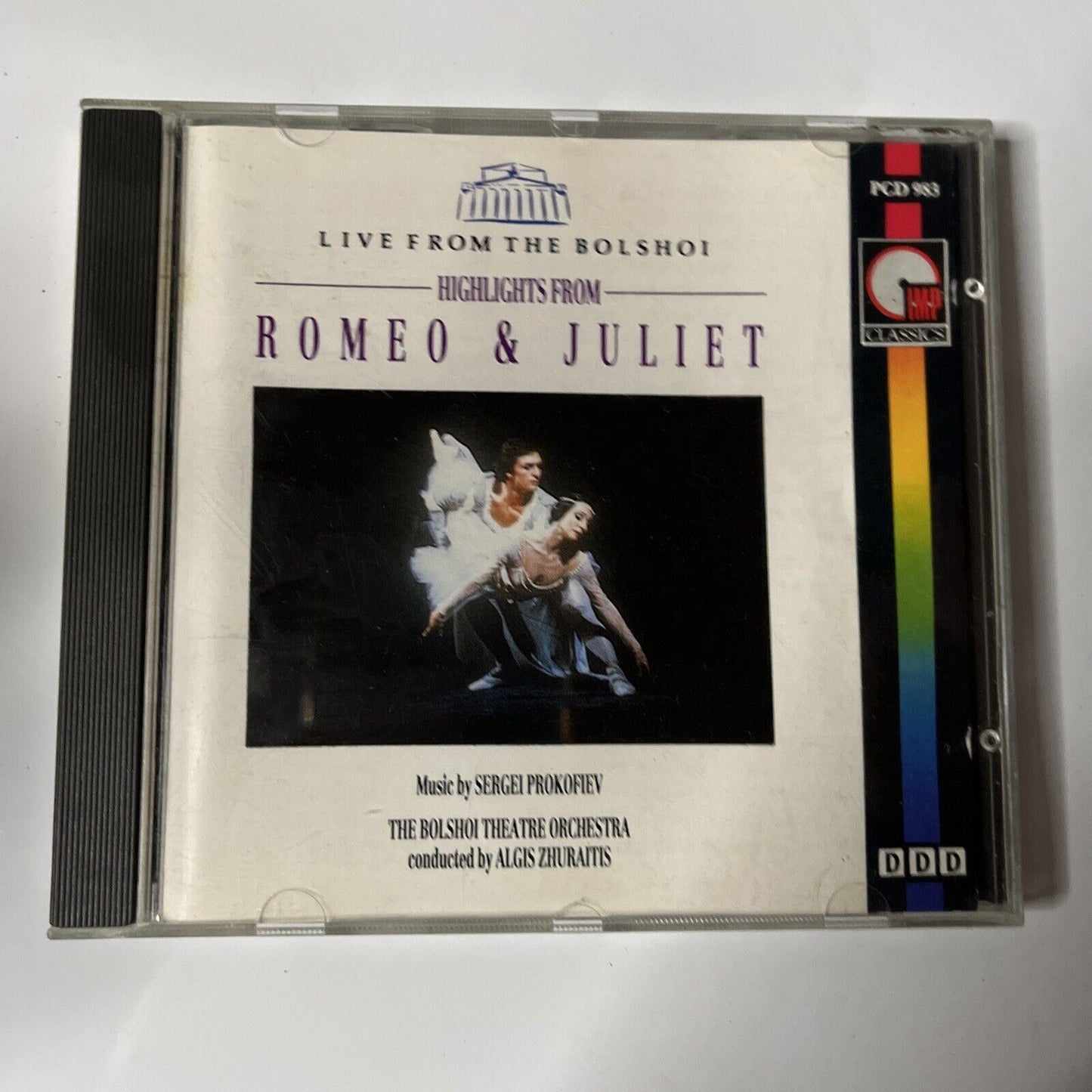 The Bolshoi Theatre Orchestra - Highlights from Romeo & Juliet (CD, 1991)