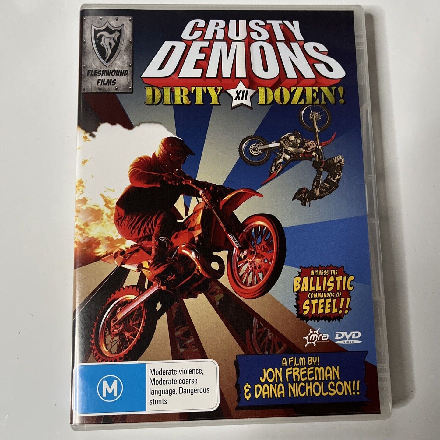 Crusty Demons 12 - The Dirty Dozen (DVD, 2006) NEW Region 4