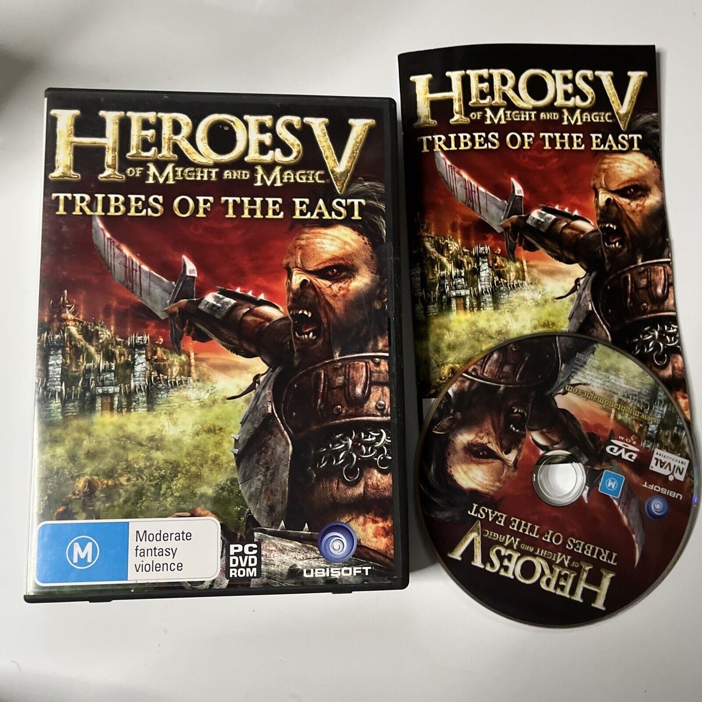 Heroes Of Might And Magic V 5 Tribes Of The East - PC DVD-ROM With Manual