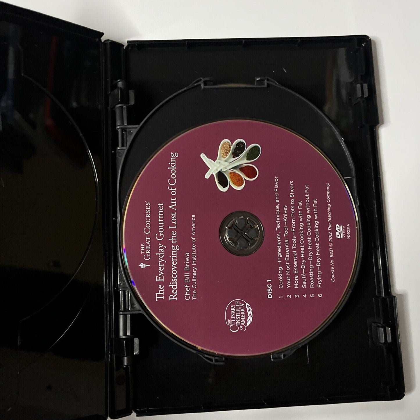 Great Courses: The Everyday Gourmet Culinary Institute of America Cooking 4-DVD