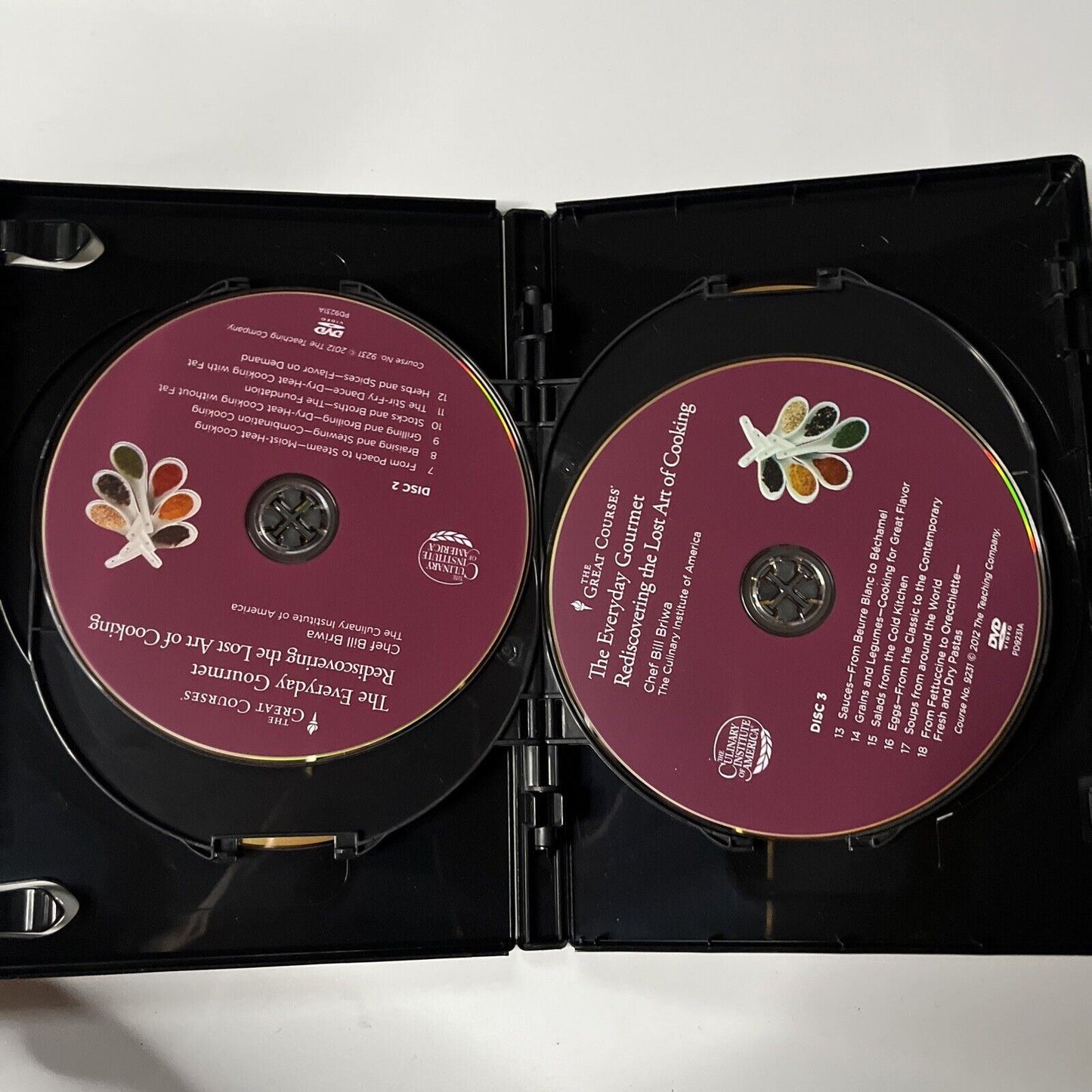 Great Courses: The Everyday Gourmet Culinary Institute of America Cooking 4-DVD