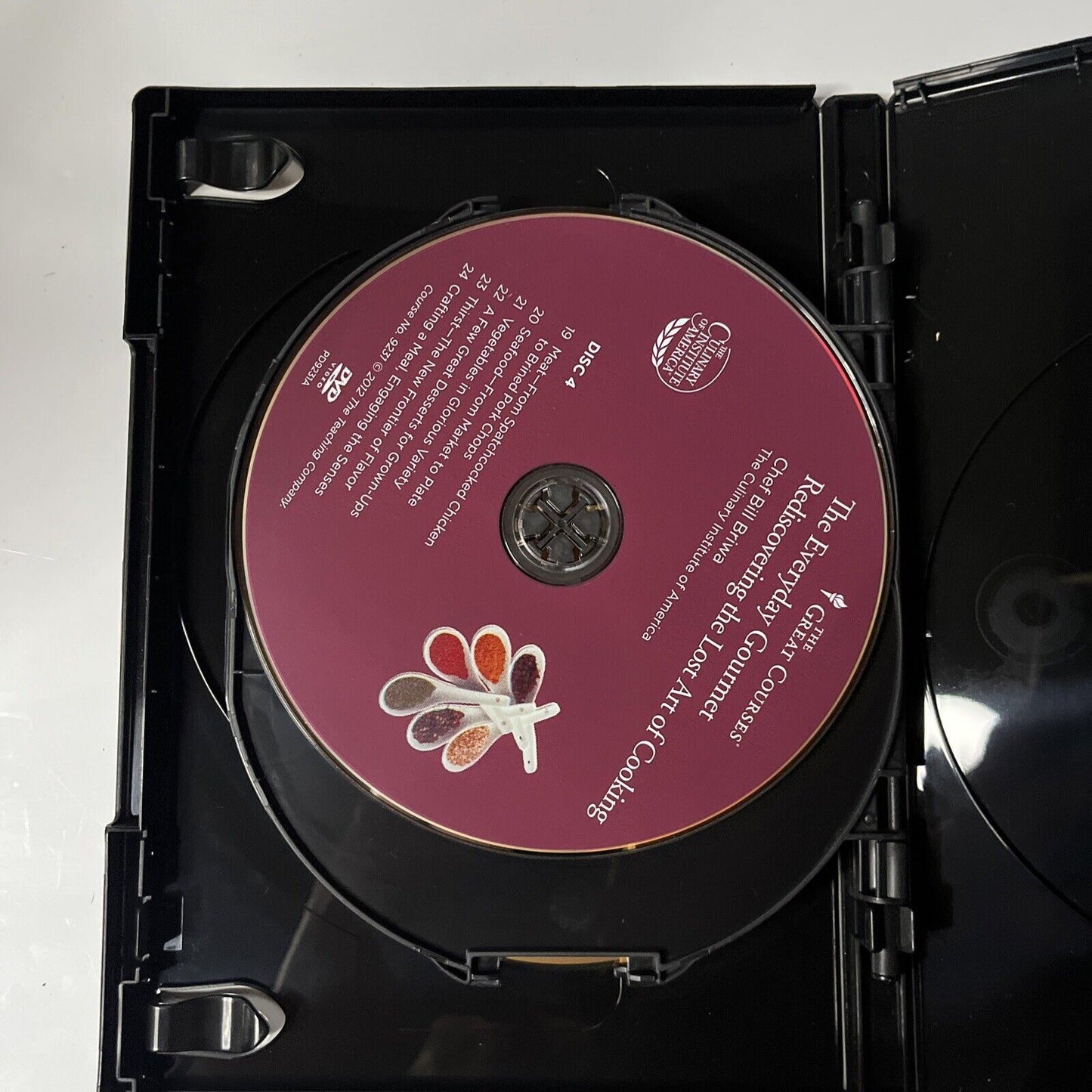 Great Courses: The Everyday Gourmet Culinary Institute of America Cooking 4-DVD