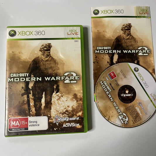 Call of Duty Modern Warfare 2 - Microsoft Xbox 360 Game With Manual PAL