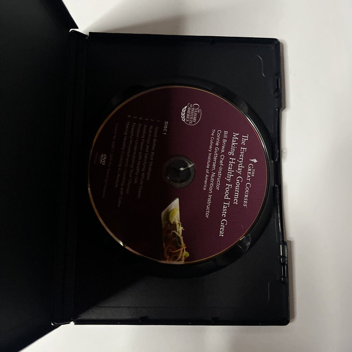 The Great Courses Everyday Gourmet Making Healthy Food Taste Great DVD ...