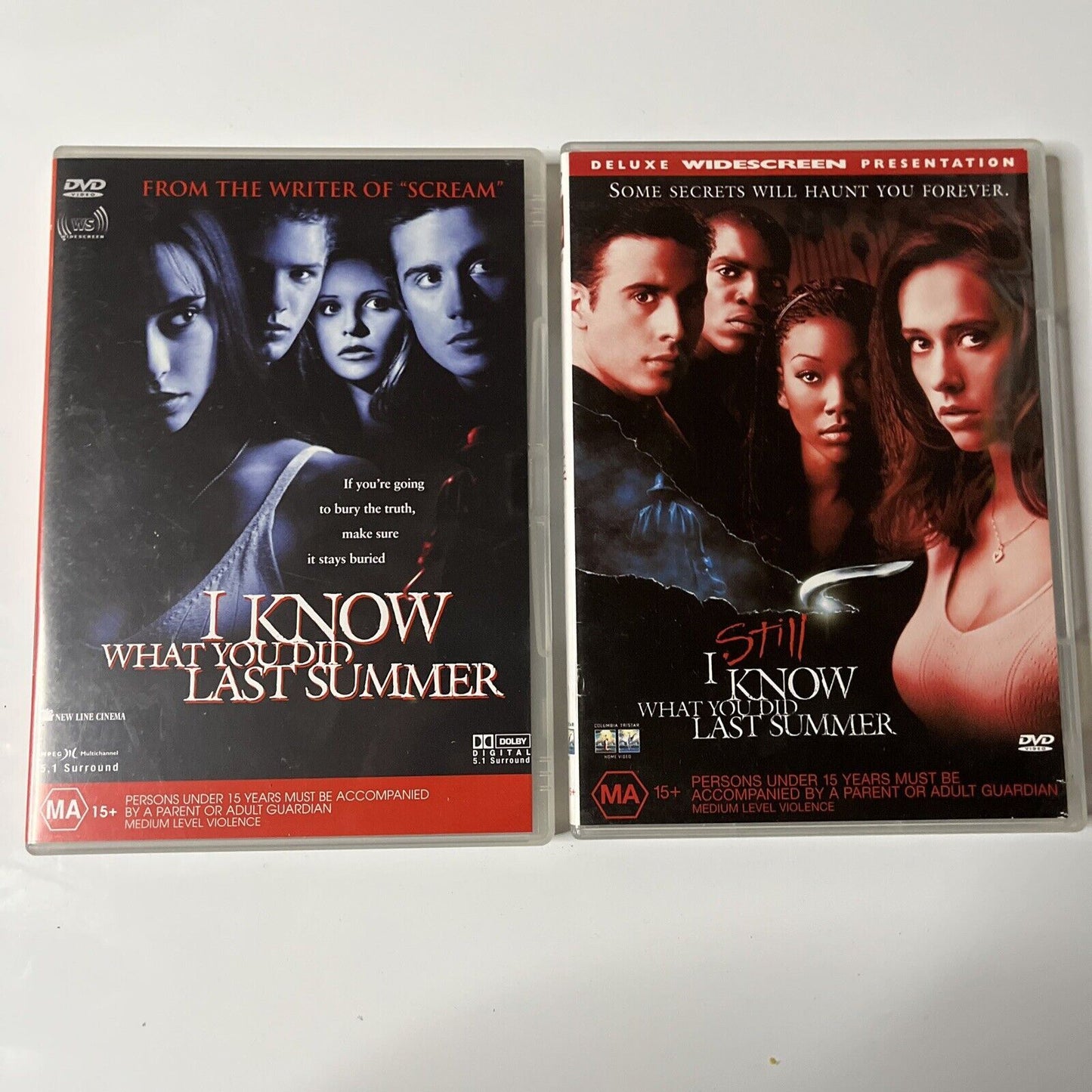 I Know What You Did Last Summer 1 & 2 (DVD, 1998, 2-Disc) Region 4