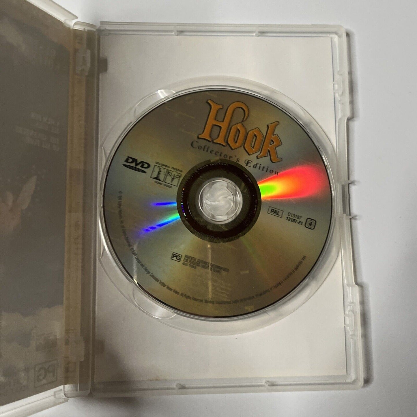 Hook - Collector's Edition (DVD, 1991) Dustin Hoffman, Robin Williams, Region 4