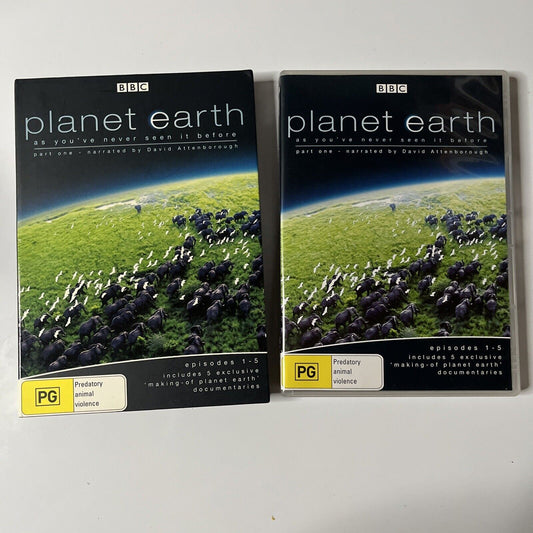 BBC Planet Earth - Part 1 (DVD, 2006, 2-Disc) Region 4