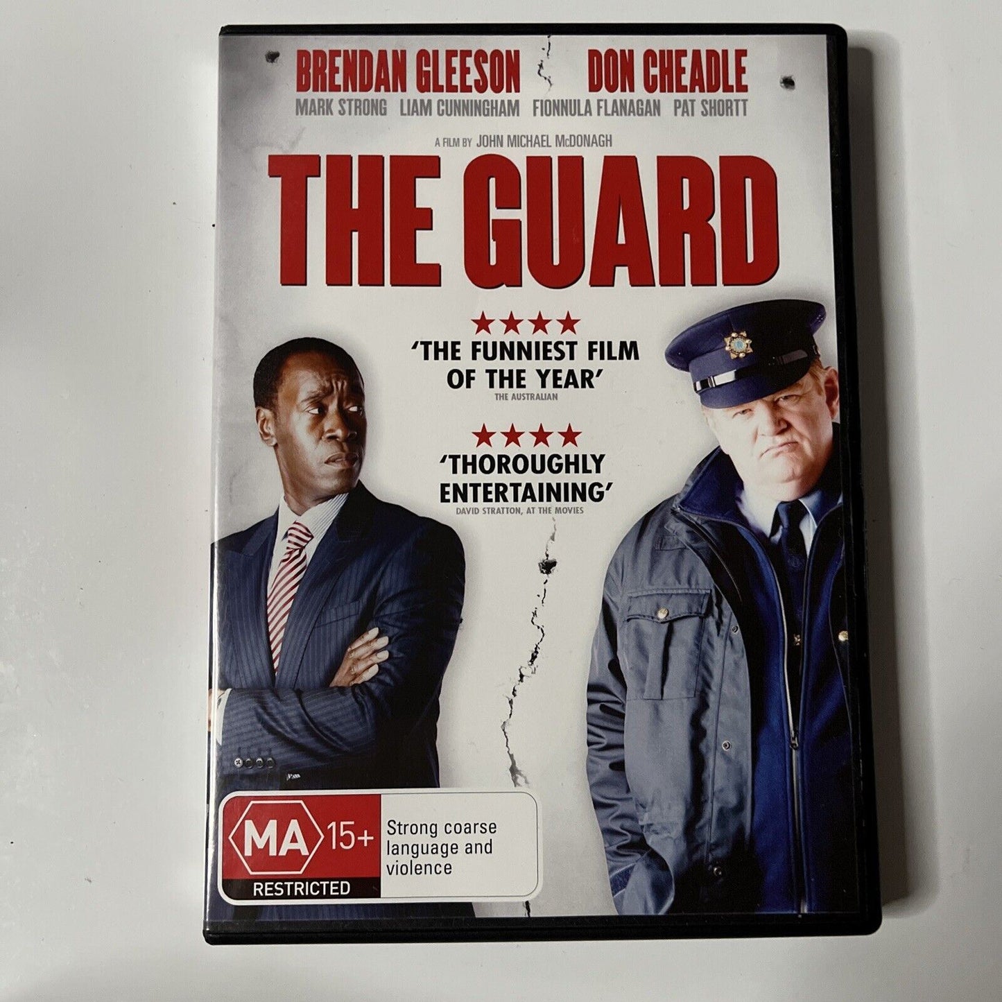 The Guard (DVD, 2011) NEW Brendan Gleeson, Don Cheadle, Liam Cunningham Region 4