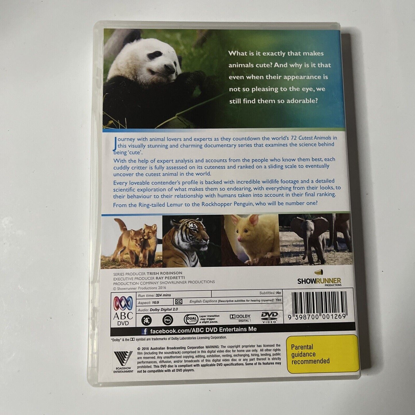 72 Cutest Animals (DVD, 2016, 2-Disc) NEW Region 4