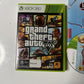 Grand Theft Auto V (Microsoft Xbox 360, 2013) With Manual Map