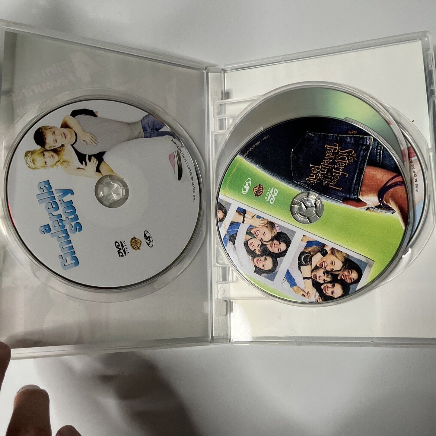 A Cinderella Story / The Clique / Sisterhood Trav Pants / What a Girl Wants DVD
