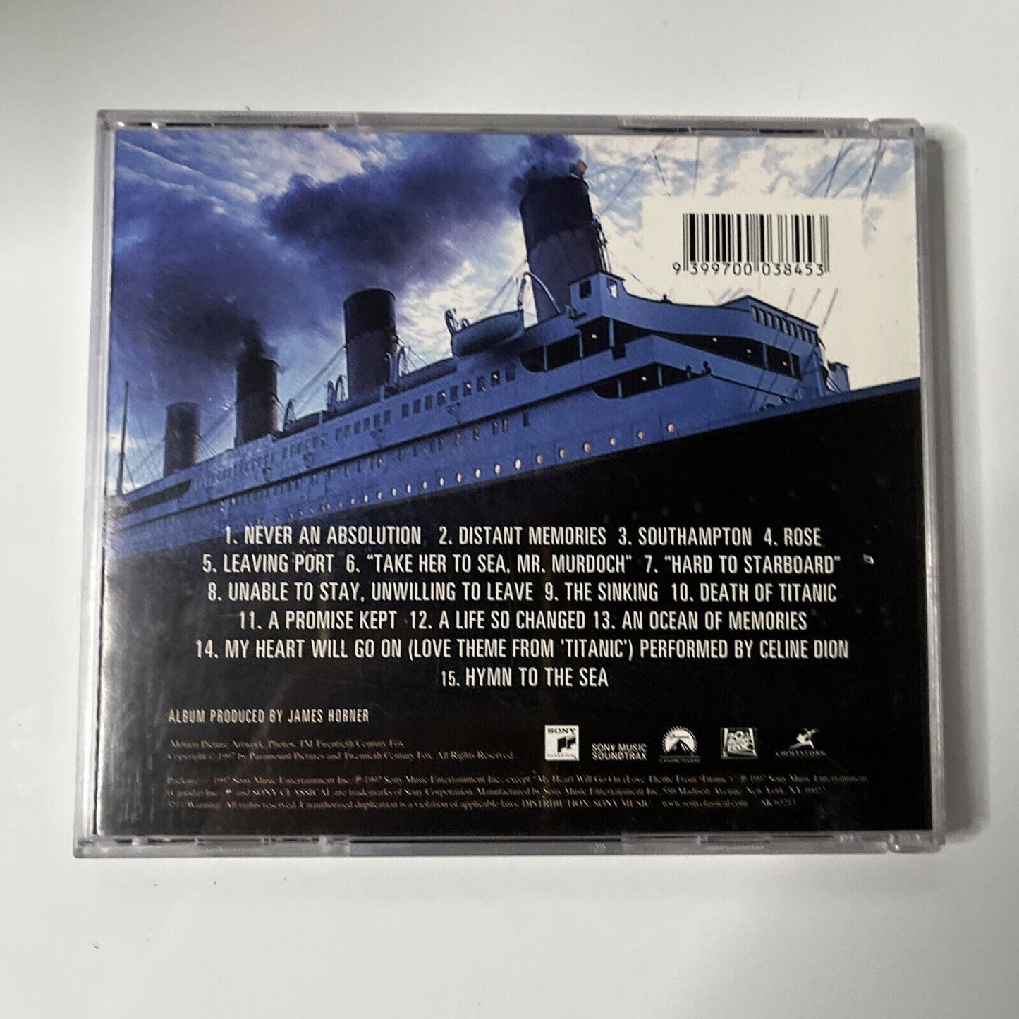 Titantic Original Motion Picture Soundtrack (CD, 1997)