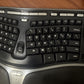 Microsoft Natural Ergonomic Keyboard 4000 v1.0 Model1048 USB Wired Black KU-0462