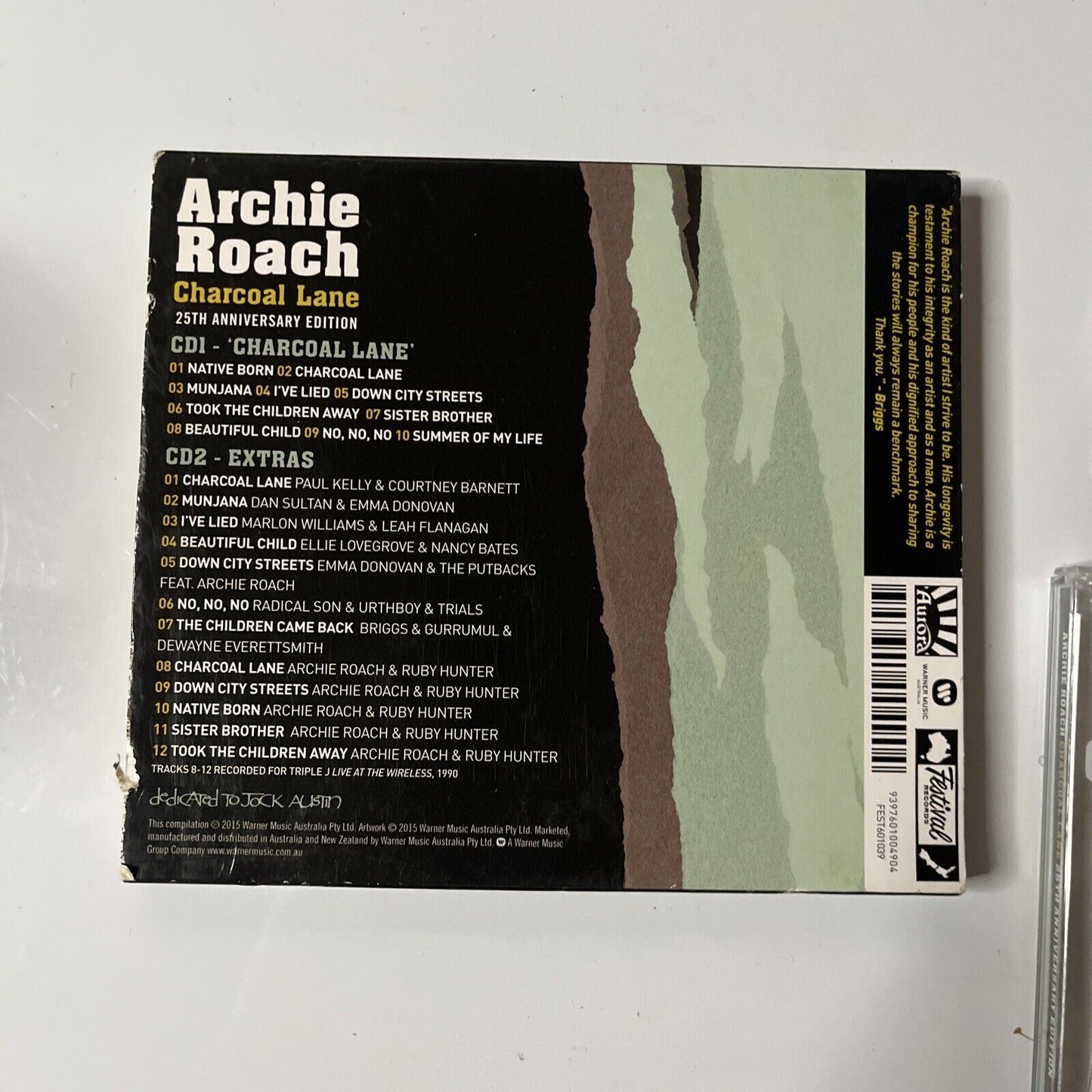 Archie Roach - Charcoal Lane [25th Anniversary Edition] (CD, 1992)