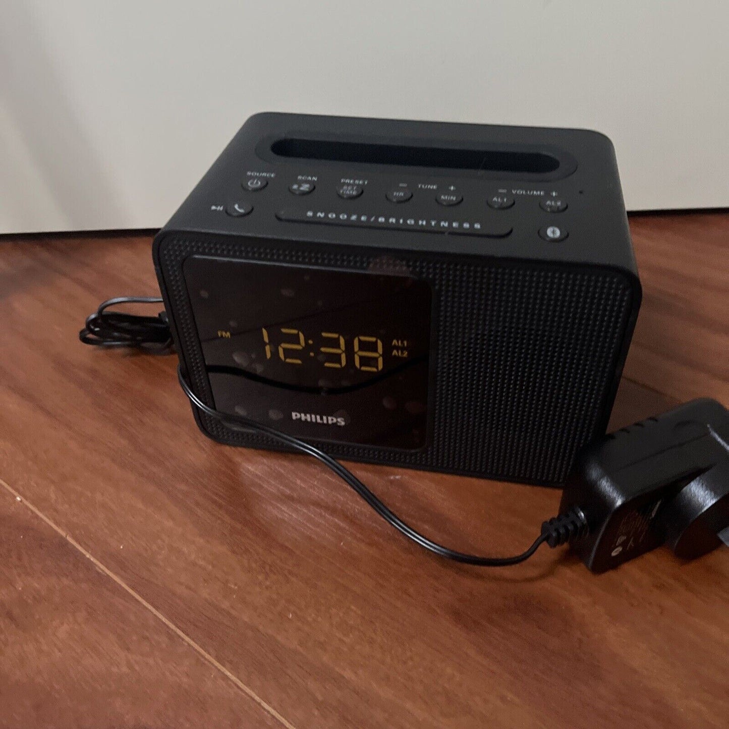 Philips AJT5300/79 Dual Alarm Clock FM Radio Bluetooth