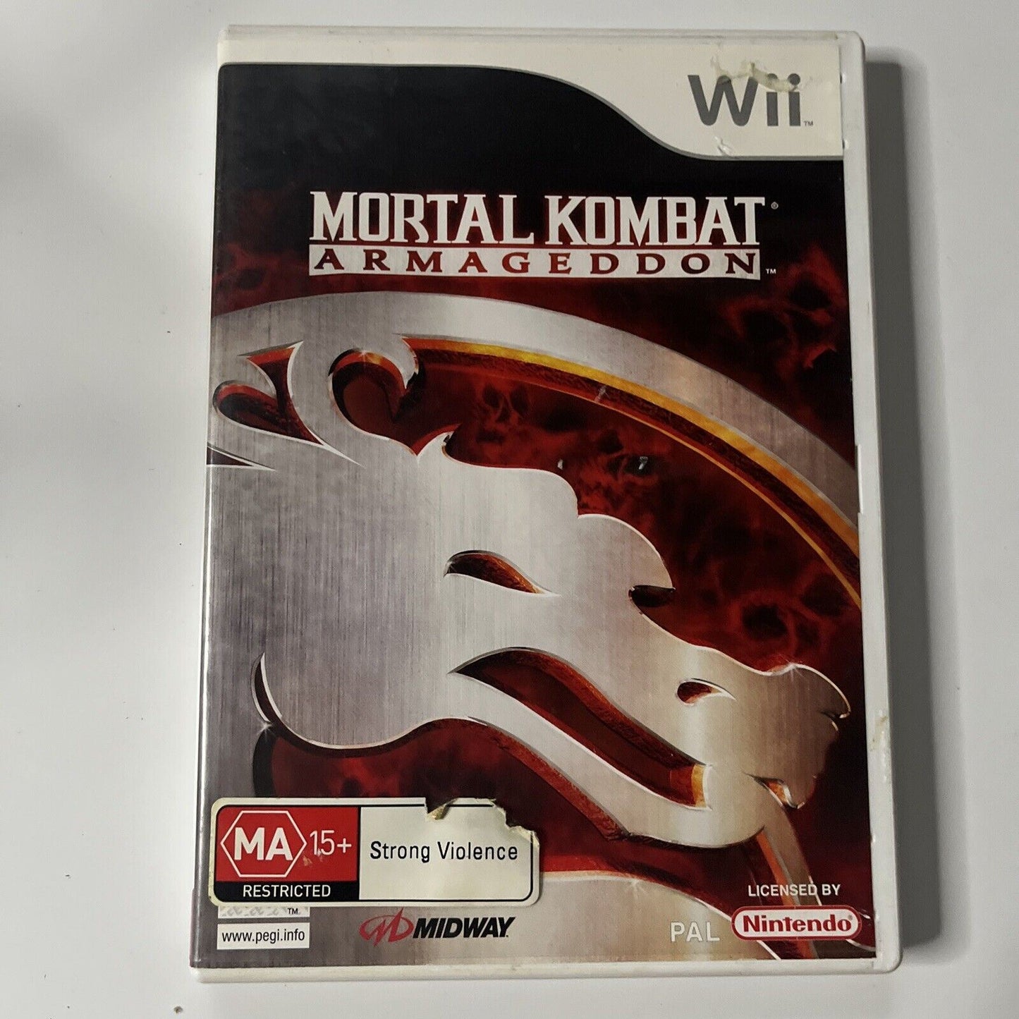 Mortal Kombat Armageddon Nintendo Wii PAL