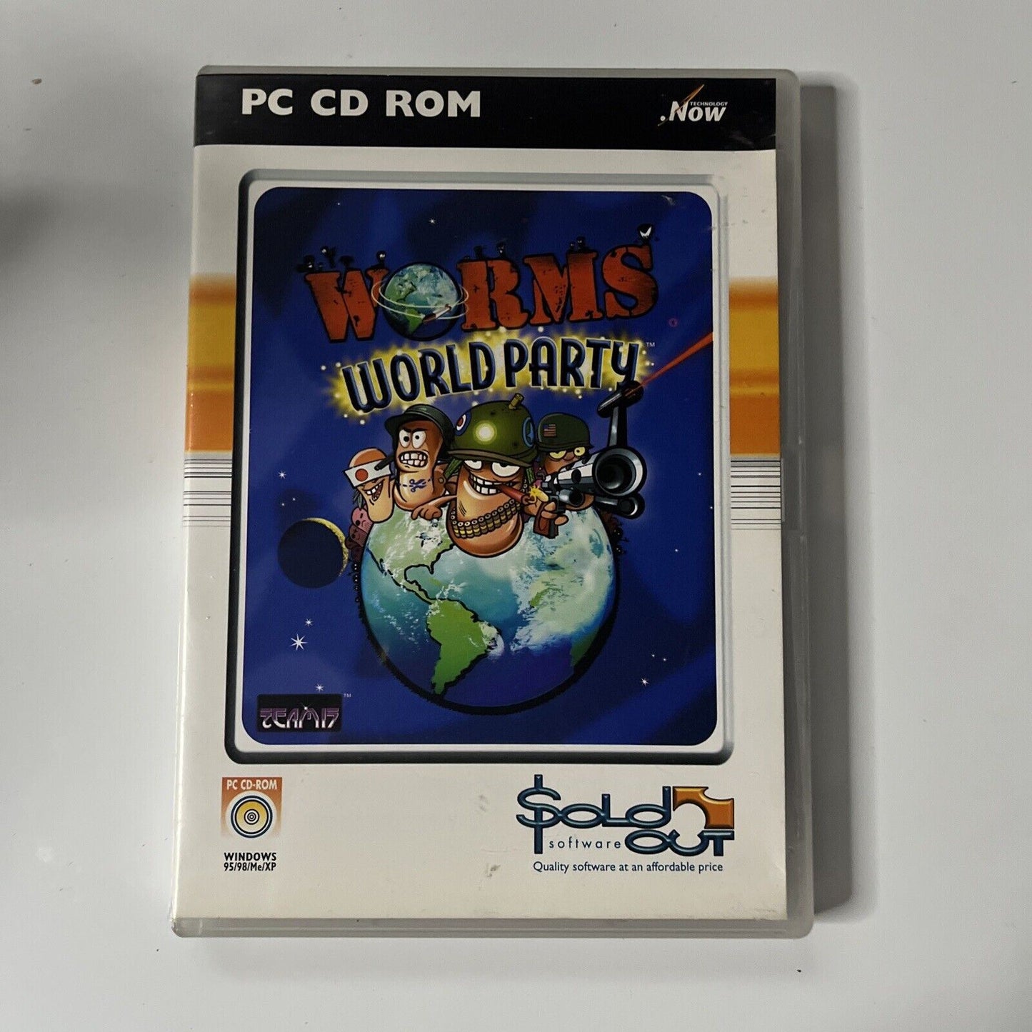 Worms World Party PC CD ROM