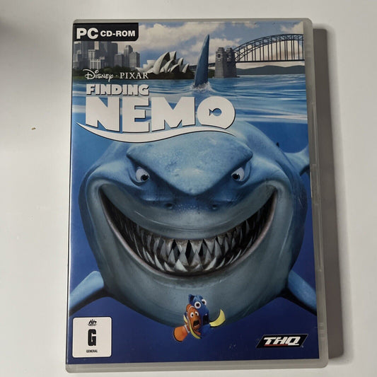 Finding Nemo Disney Pixar PC CD-Rom Manual on Disc