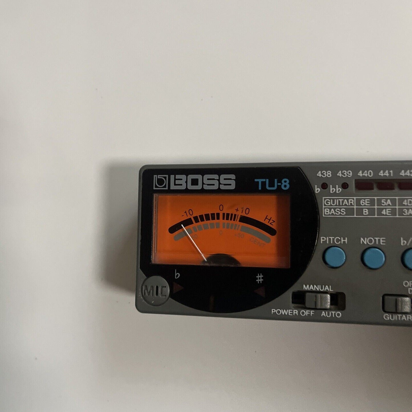 Boss TU-8 Guitar and Bass Tuner