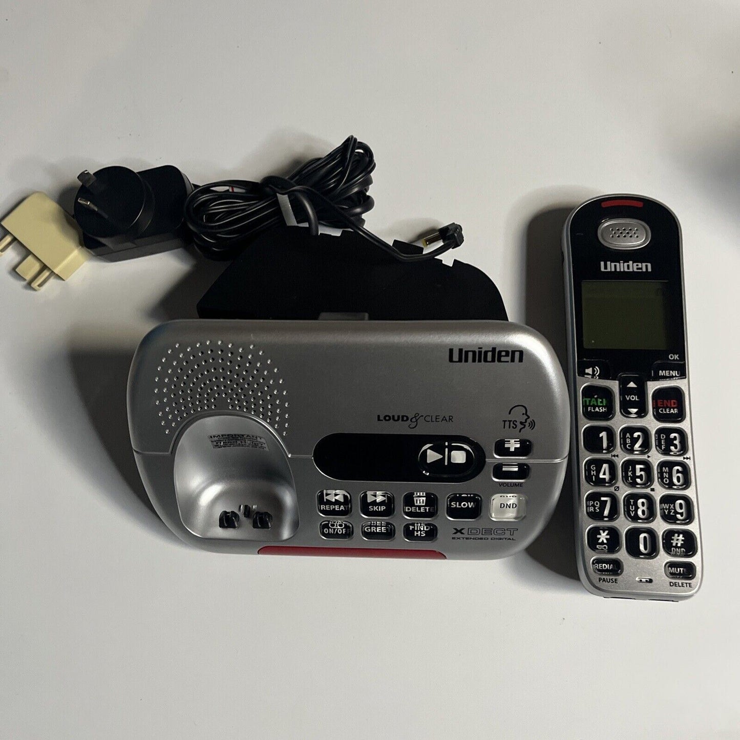 Uniden SSE35+P Loud & Clear Digital Answering Machine with 1 Cordless Handset