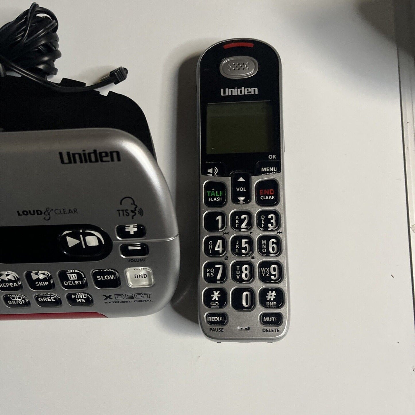 Uniden SSE35+P Loud & Clear Digital Answering Machine with 1 Cordless Handset