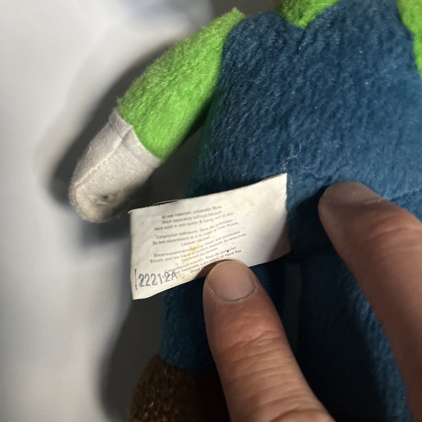 Luigi Plush Toy 24cm from Super Mario Nintendo 2012