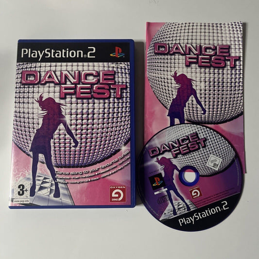 Dance Fest Playstation 2 PS2 Game (PAL) Complete with Manual