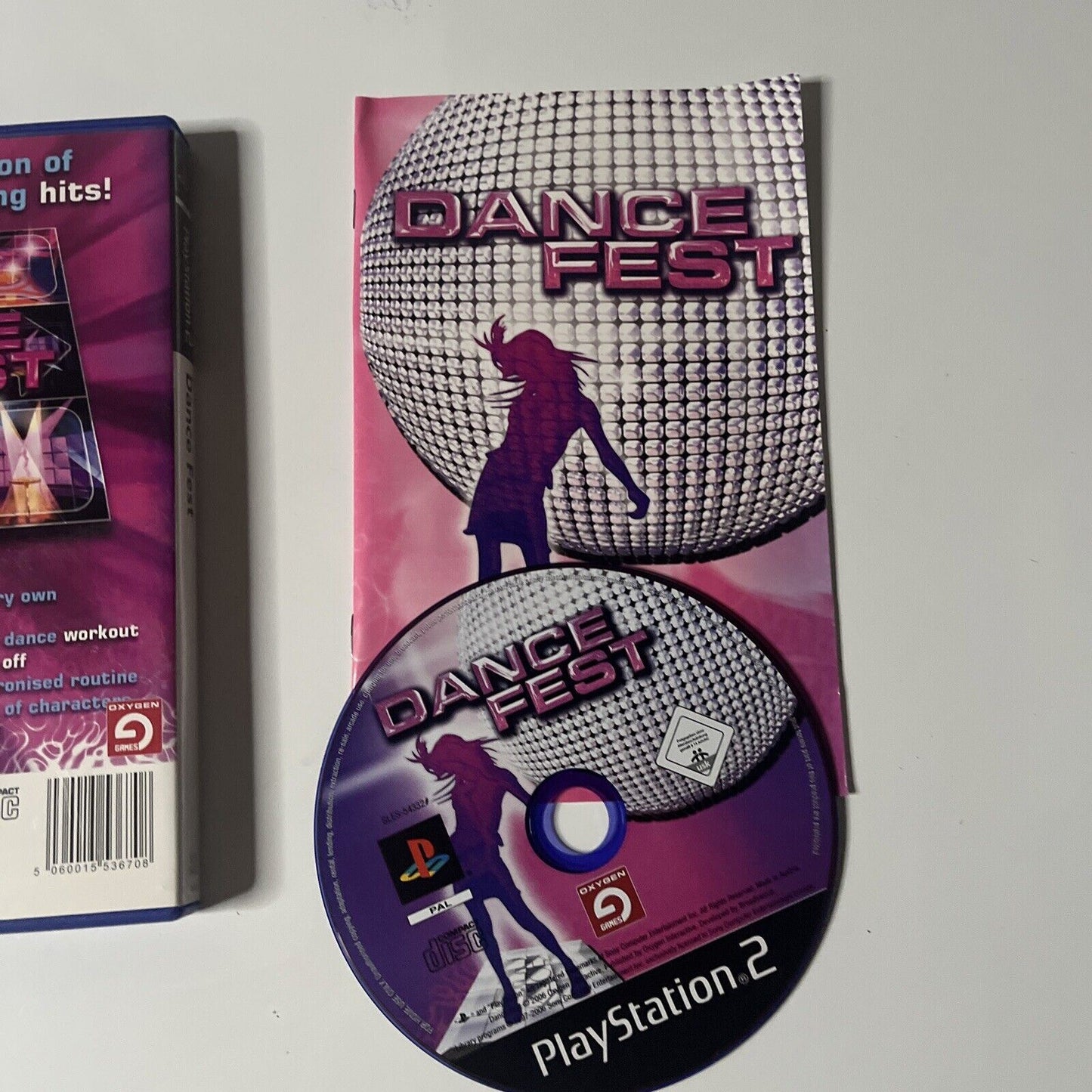 Dance Fest Playstation 2 PS2 Game (PAL) Complete with Manual