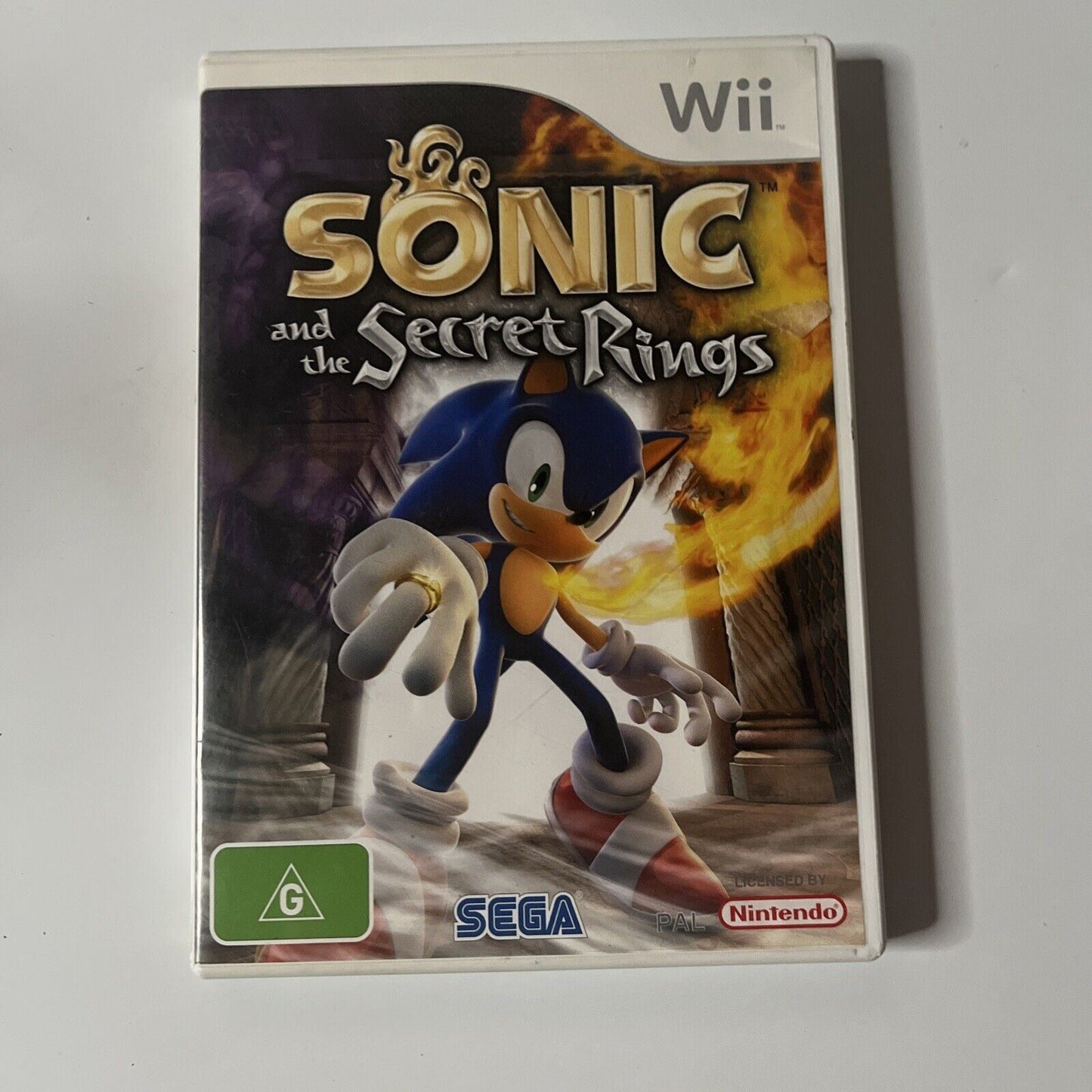 Sonic And The Secret Rings Nintendo Wii PAL