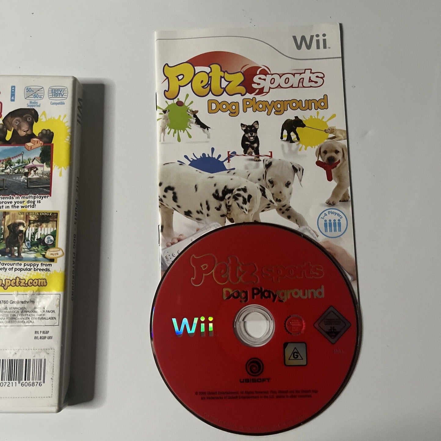 Petz Sports Dog Playground Nintendo Wii PAL With Manual