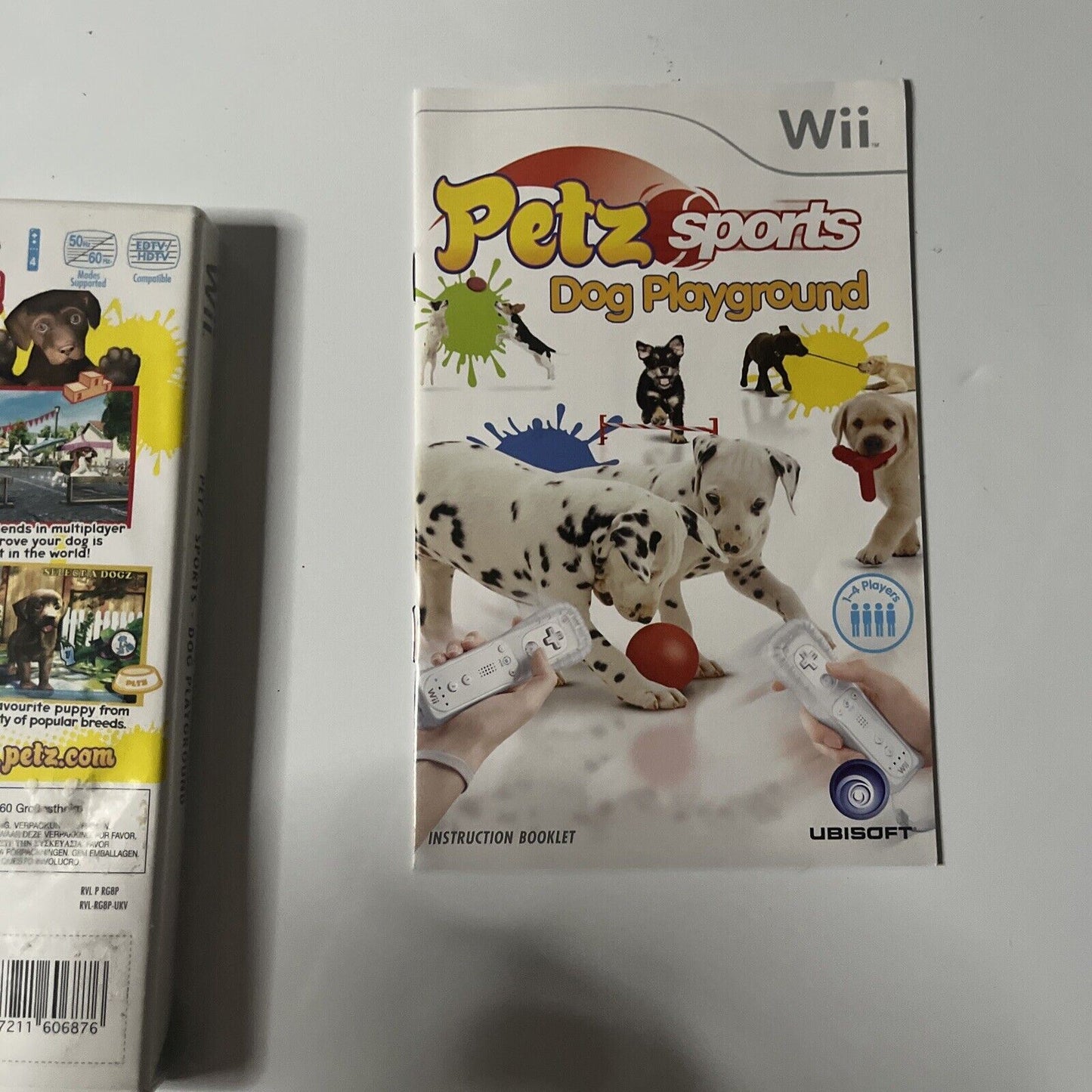 Petz Sports Dog Playground Nintendo Wii PAL With Manual