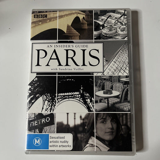 An Insider's Guide Paris (DVD, 2007) BBC Sandrine Voillet Region 4