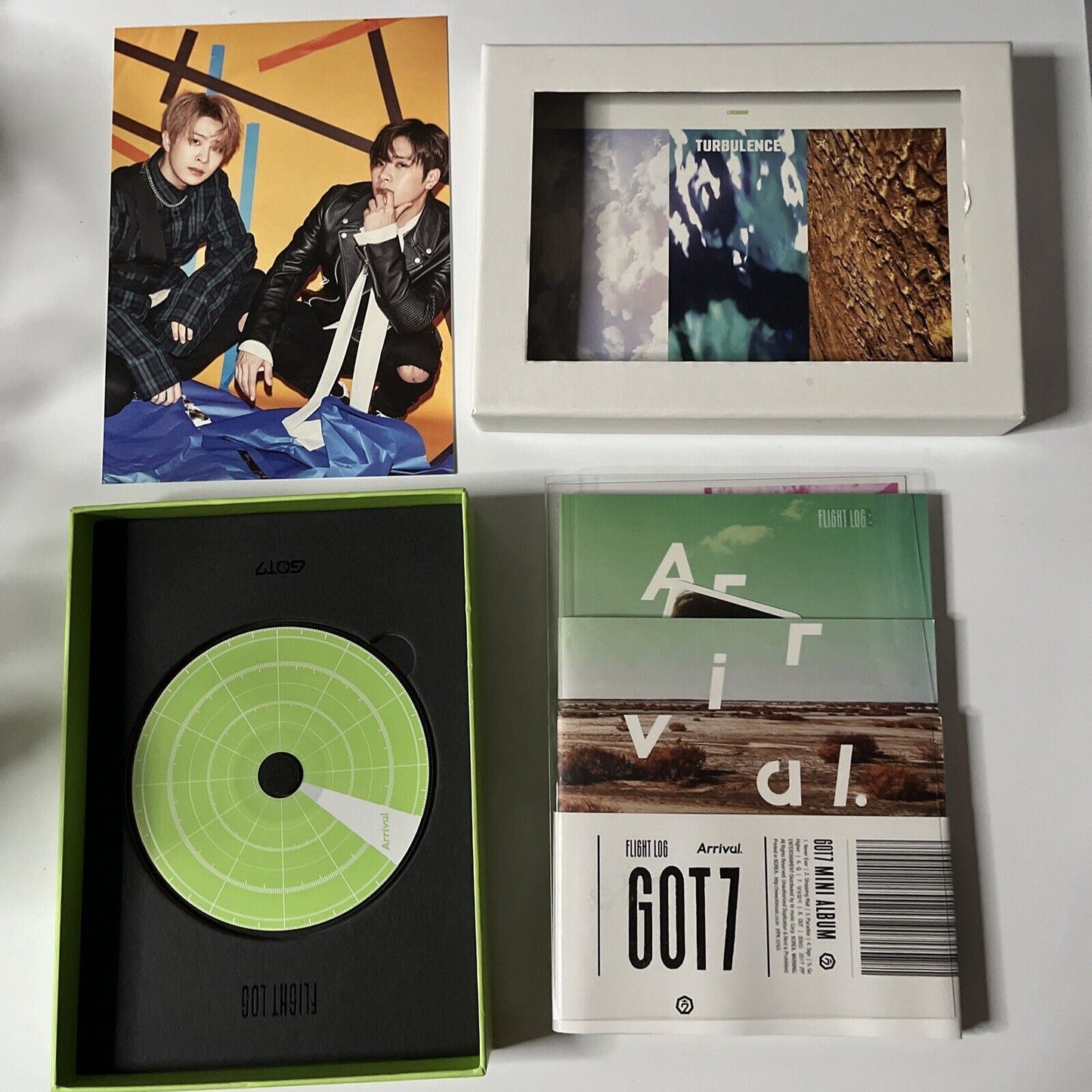 GOT7 Mini Album - Flight Log : ARRIVAL (CD, 2017) with Booklet