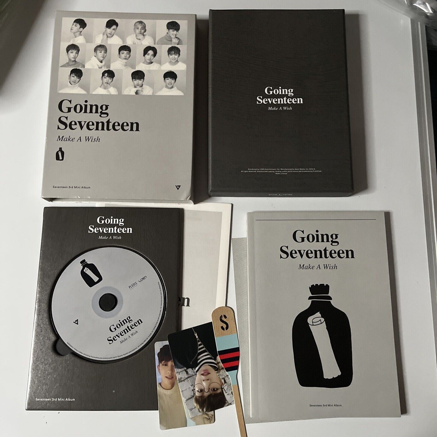 SEVENTEEN - Going Seventeen [make A Wish Version] (CD, 2016) with Photobook