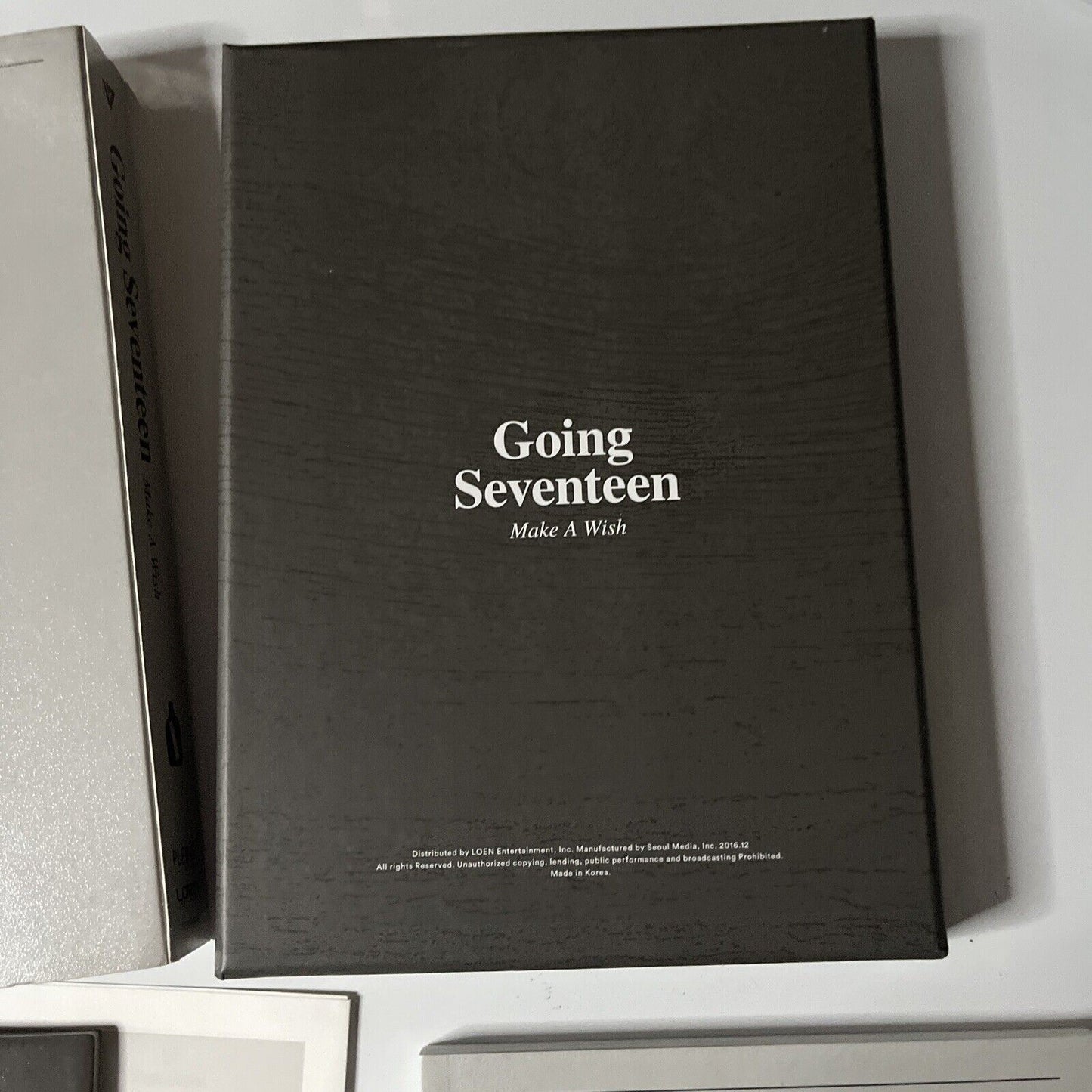 SEVENTEEN - Going Seventeen [make A Wish Version] (CD, 2016) with Photobook