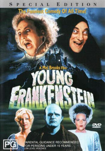 Young Frankenstein (Special Edition, DVD, 1974) Gene Wilder, NEW Region4