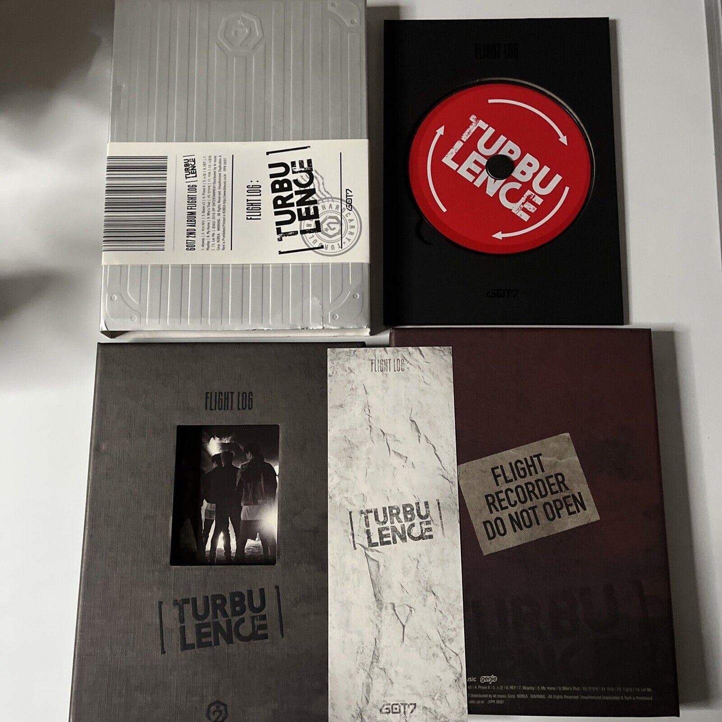 GOT7 - Flight Log: Turbulence, Vol. 2 (CD, 2016) Photo Book