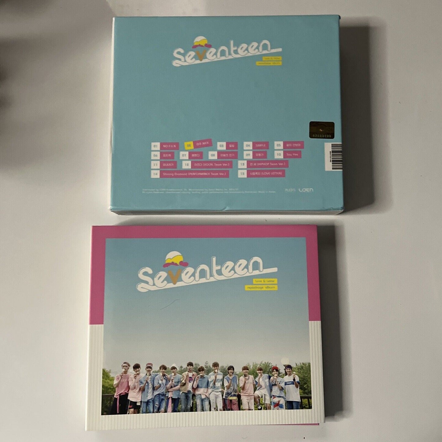 Seventeen - Love & Letter Repackage Album (CD, 2016) Photo Album