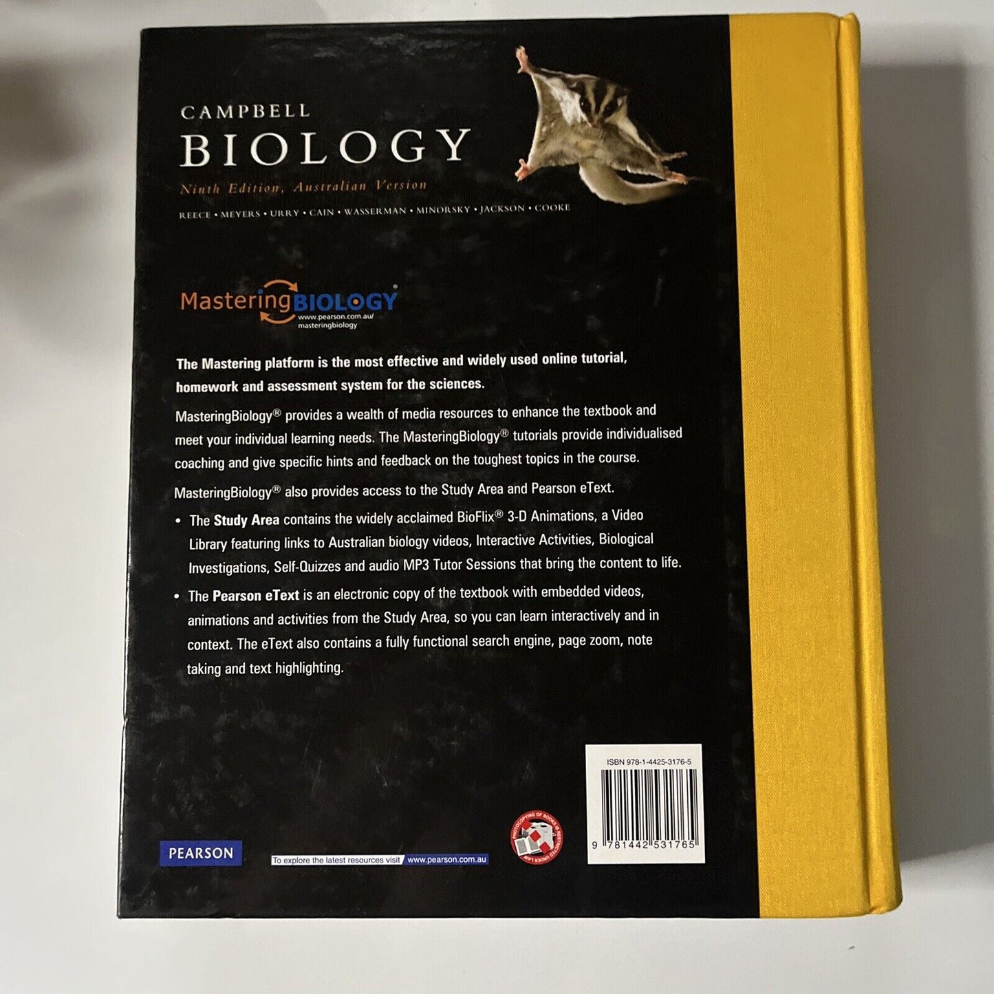 Campbell Biology Australian Version 9th Ed Reece Meyers