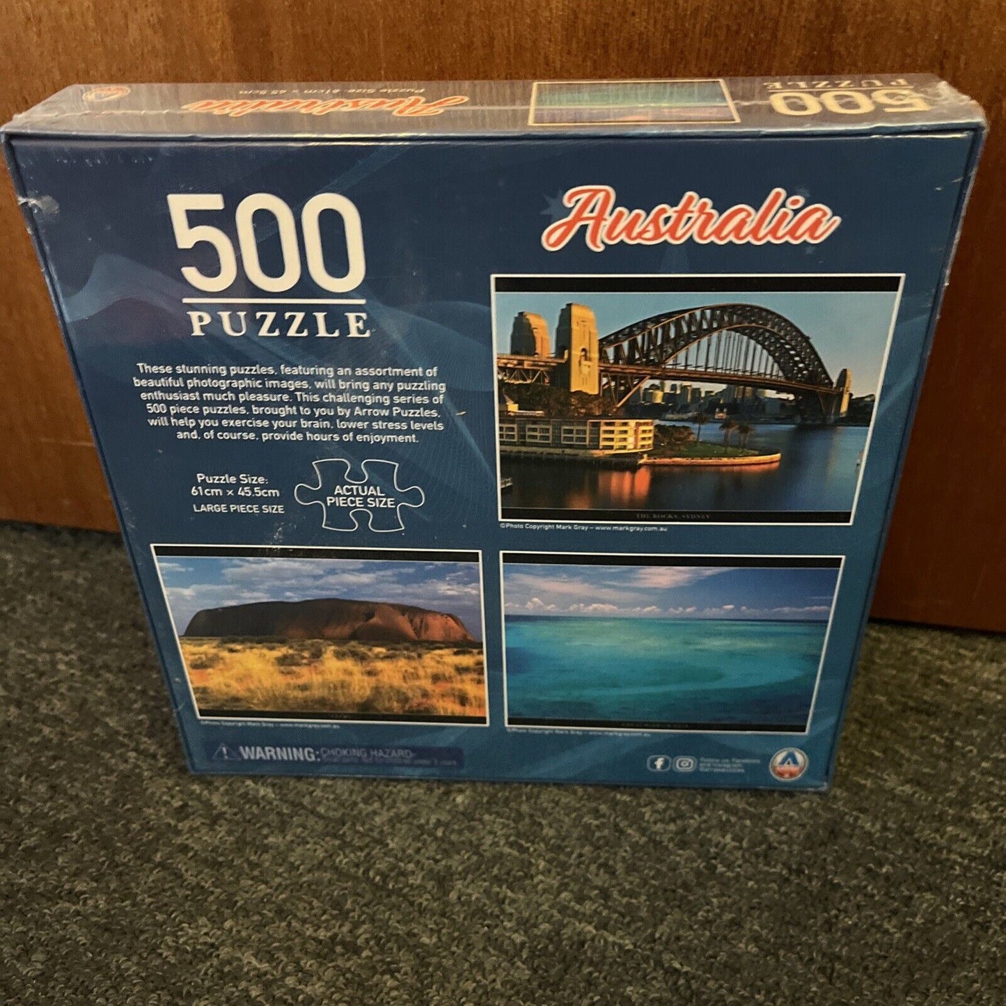 Australia The Great Barrier Reef 500 Pcs Jigsaw Puzzle Australiana *New Sealed*