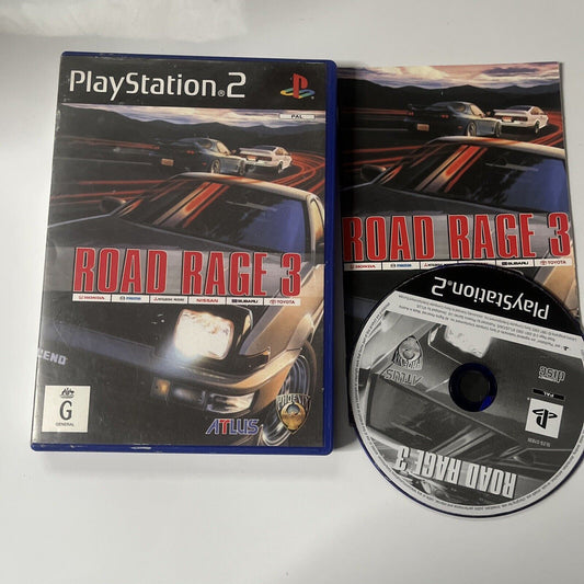 Road Rage 3 PS2 With Manual PAL