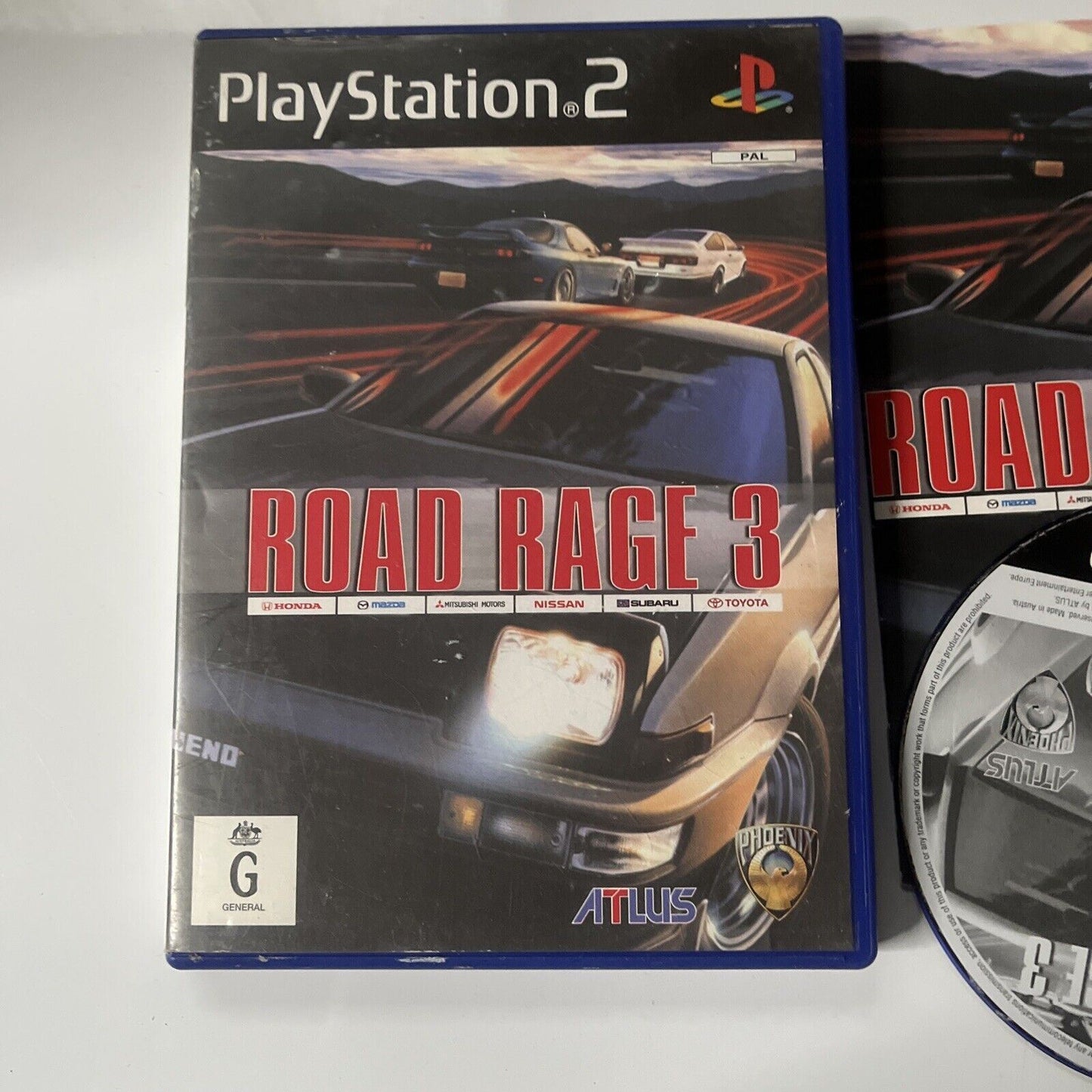 Road Rage 3 PS2 With Manual PAL