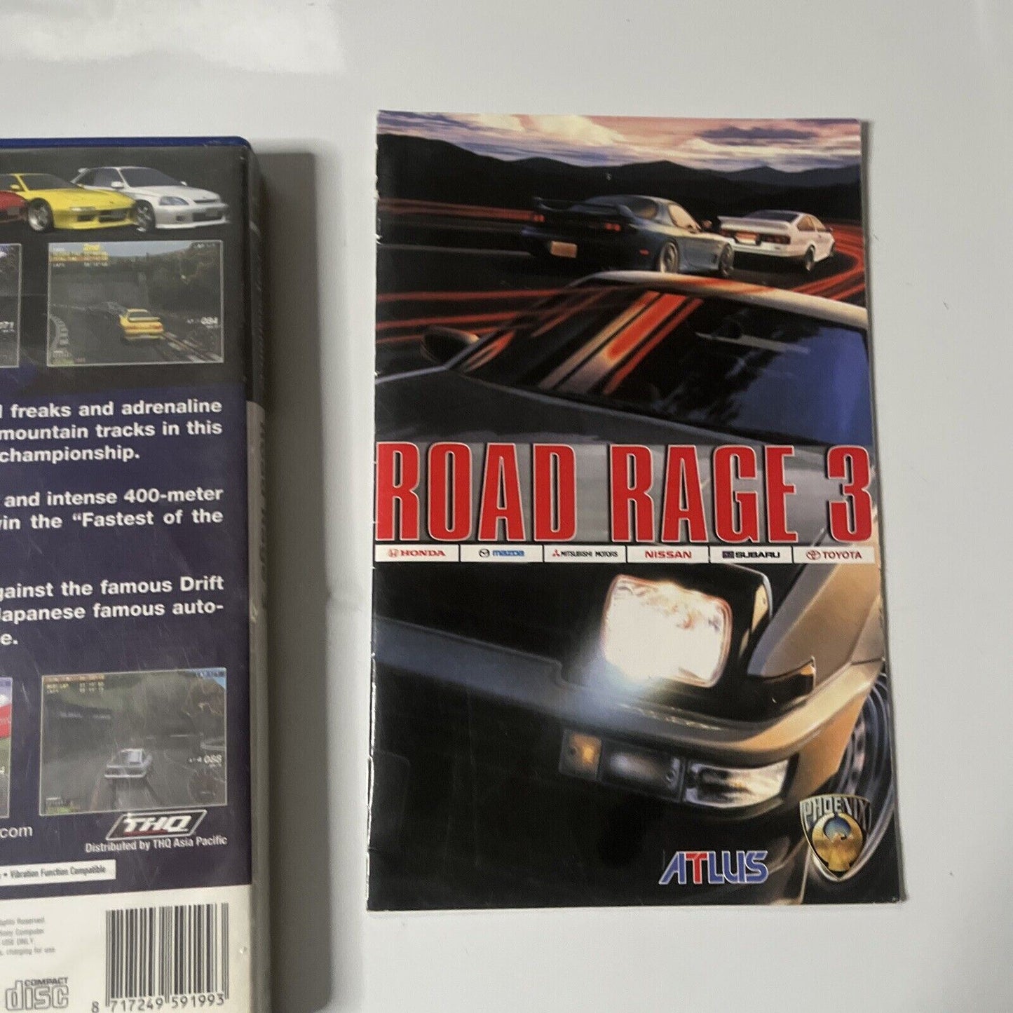 Road Rage 3 PS2 With Manual PAL