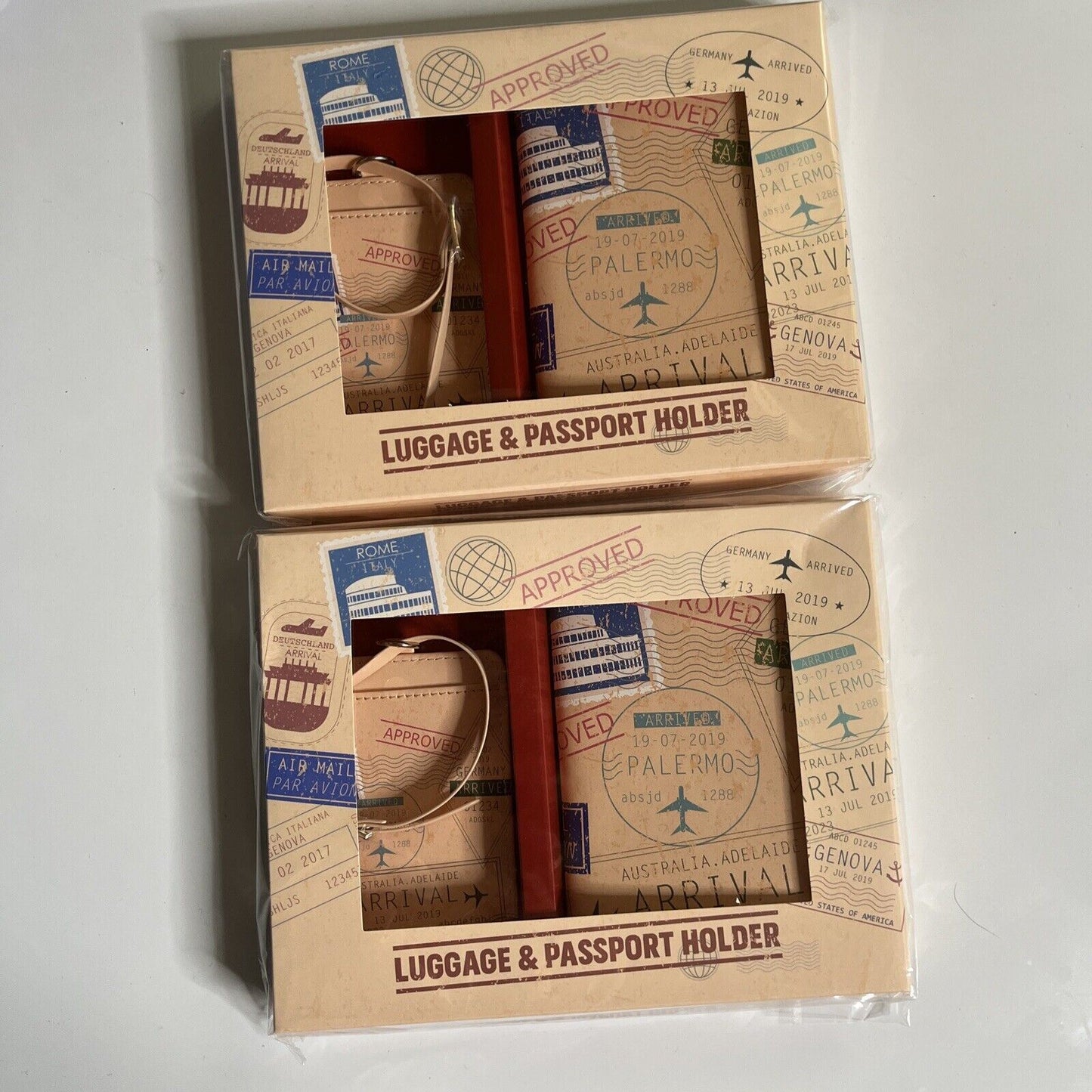 3x Luggage & Passport Holder *New*