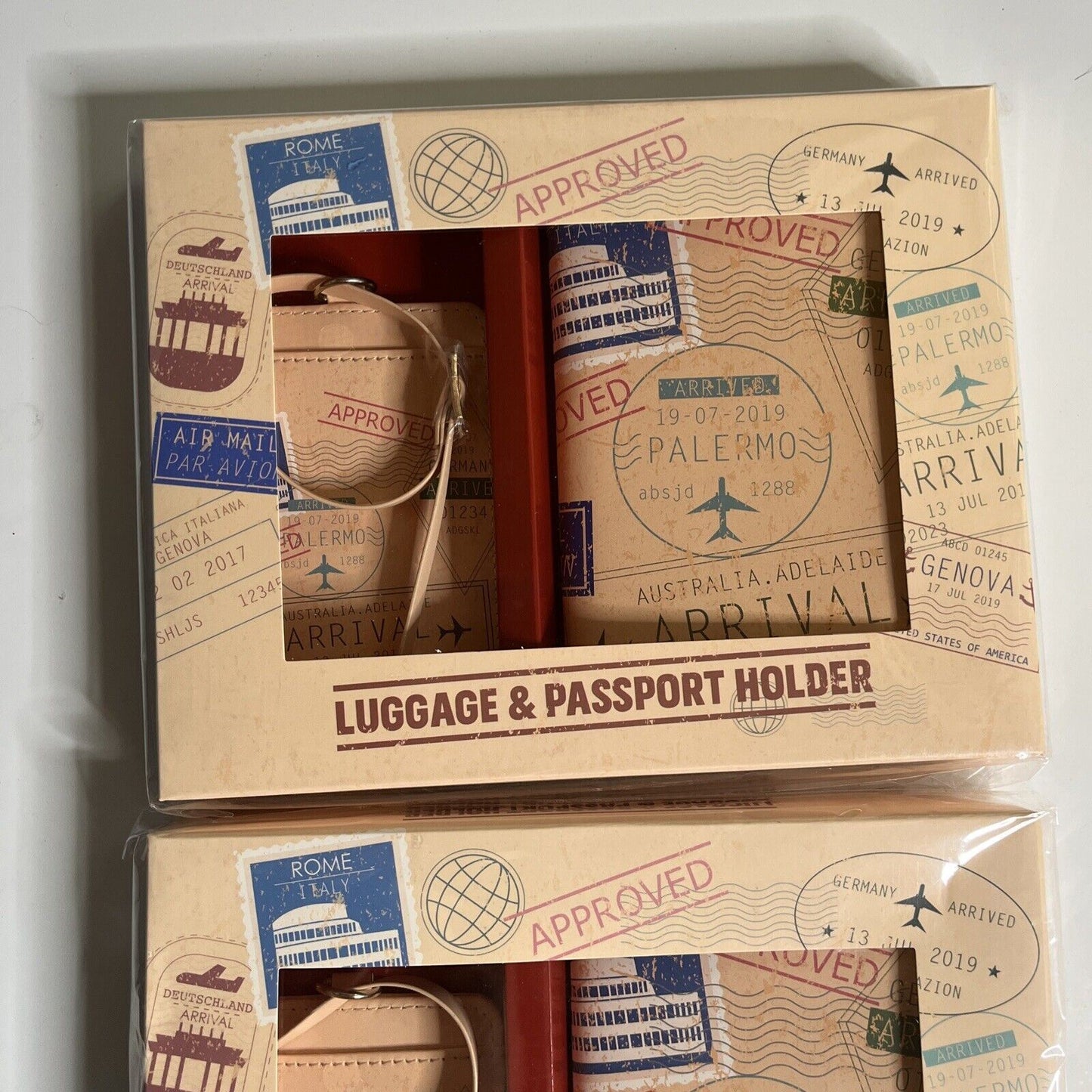 3x Luggage & Passport Holder *New*