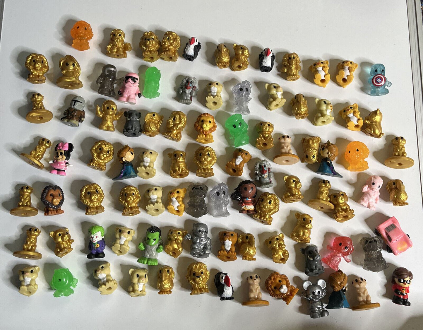 90x Ooshies Star Wars, Disney, Lion King, Pixar Bulk Lot