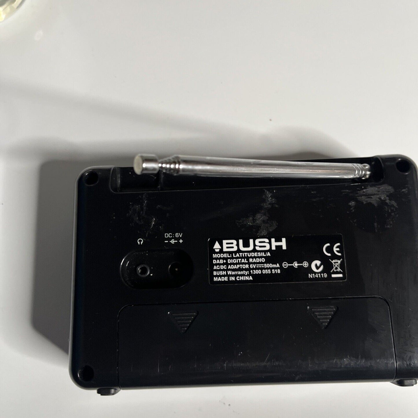 Bush Latitude Portable Digital DAB+ FM Radio LATITUDESIL/A